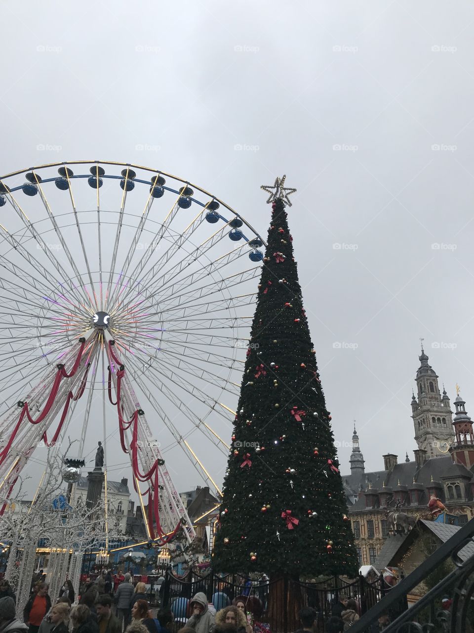 Big wheel in Lille 