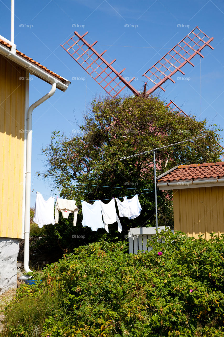 Clothing line. Mollösund
