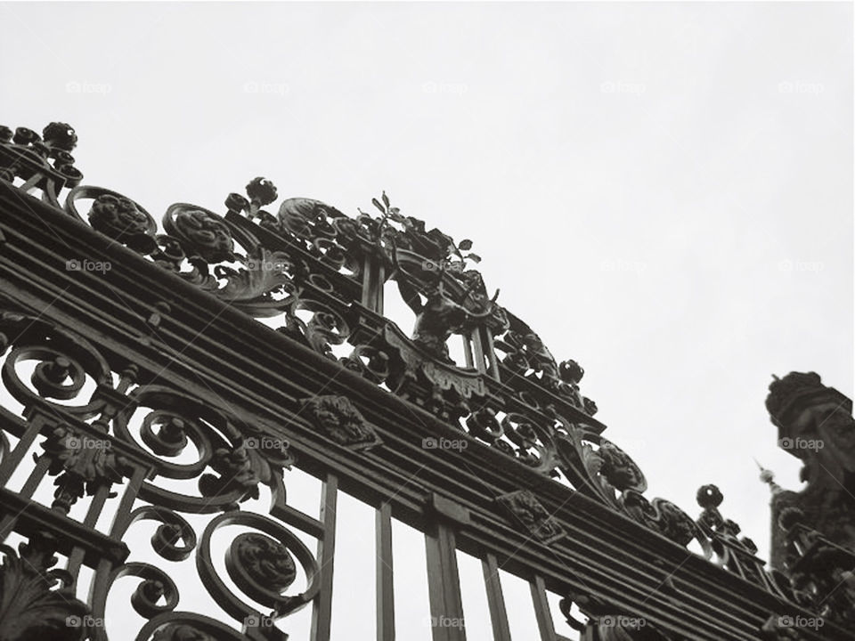 Holyrood House Gates