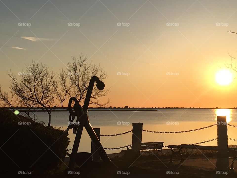 Sunrise in Plymouth Massachusetts 