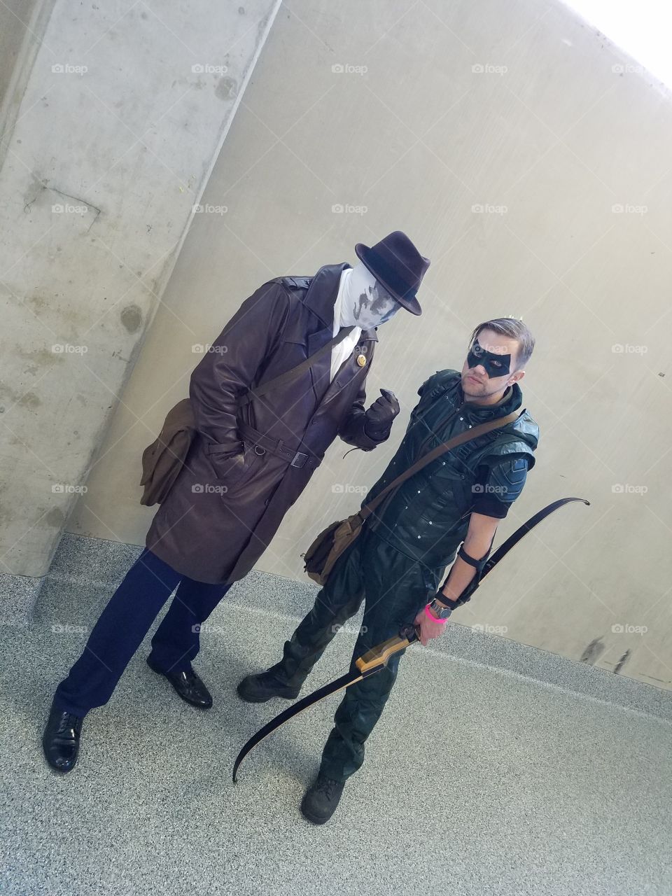 Rorschach and Arrow