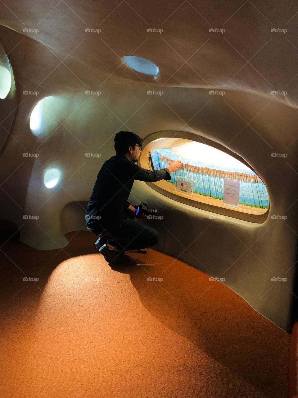 Searching for book in Library 