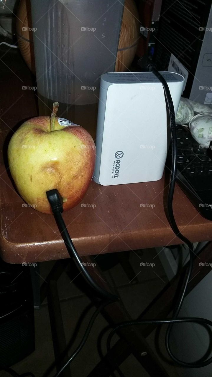 My boyfriend said he's charging his his Apple device lol.