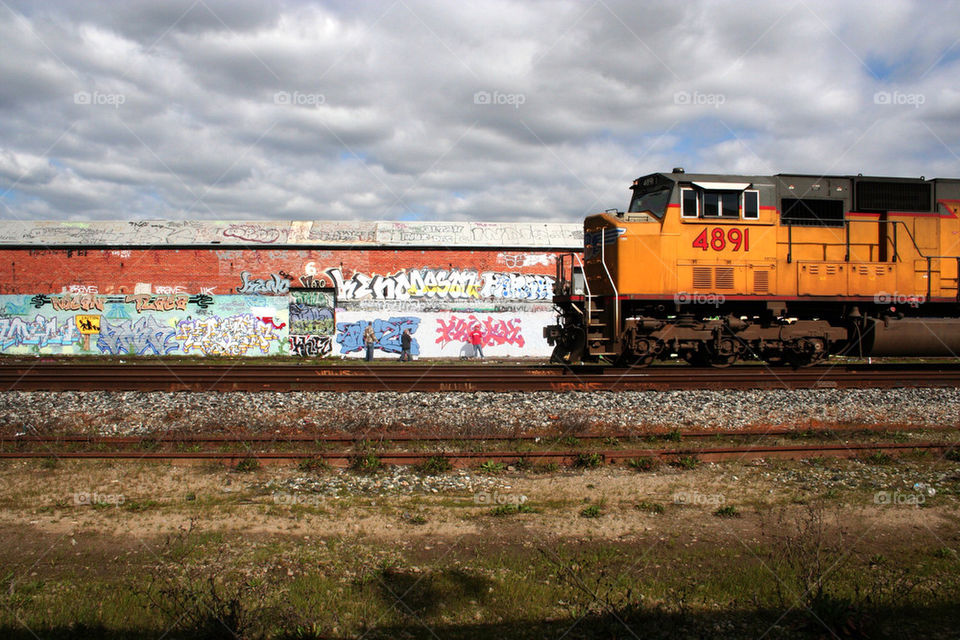 graffiti train art writer by habitforming