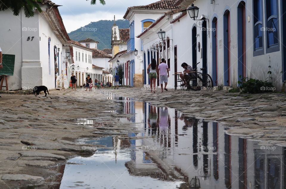 Paraty Rio de Janeiro after the rain