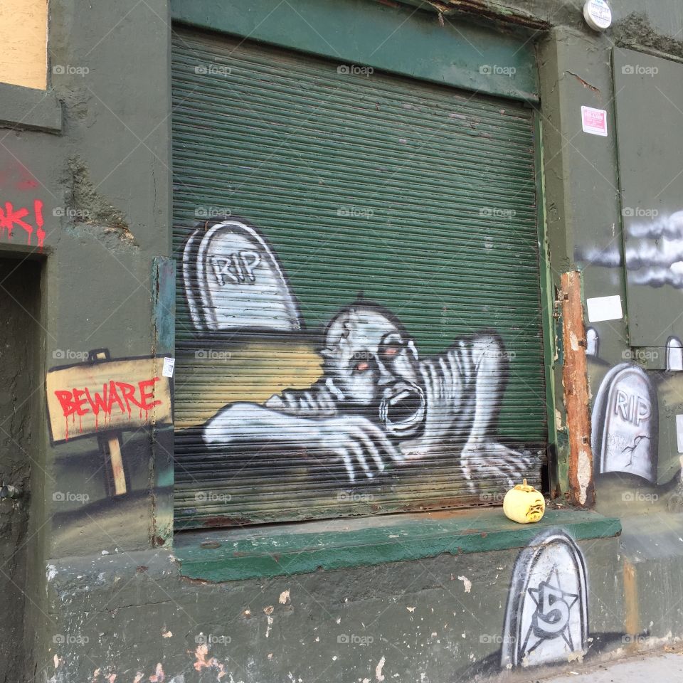 Graffiti, Street, Urban, Wall, City