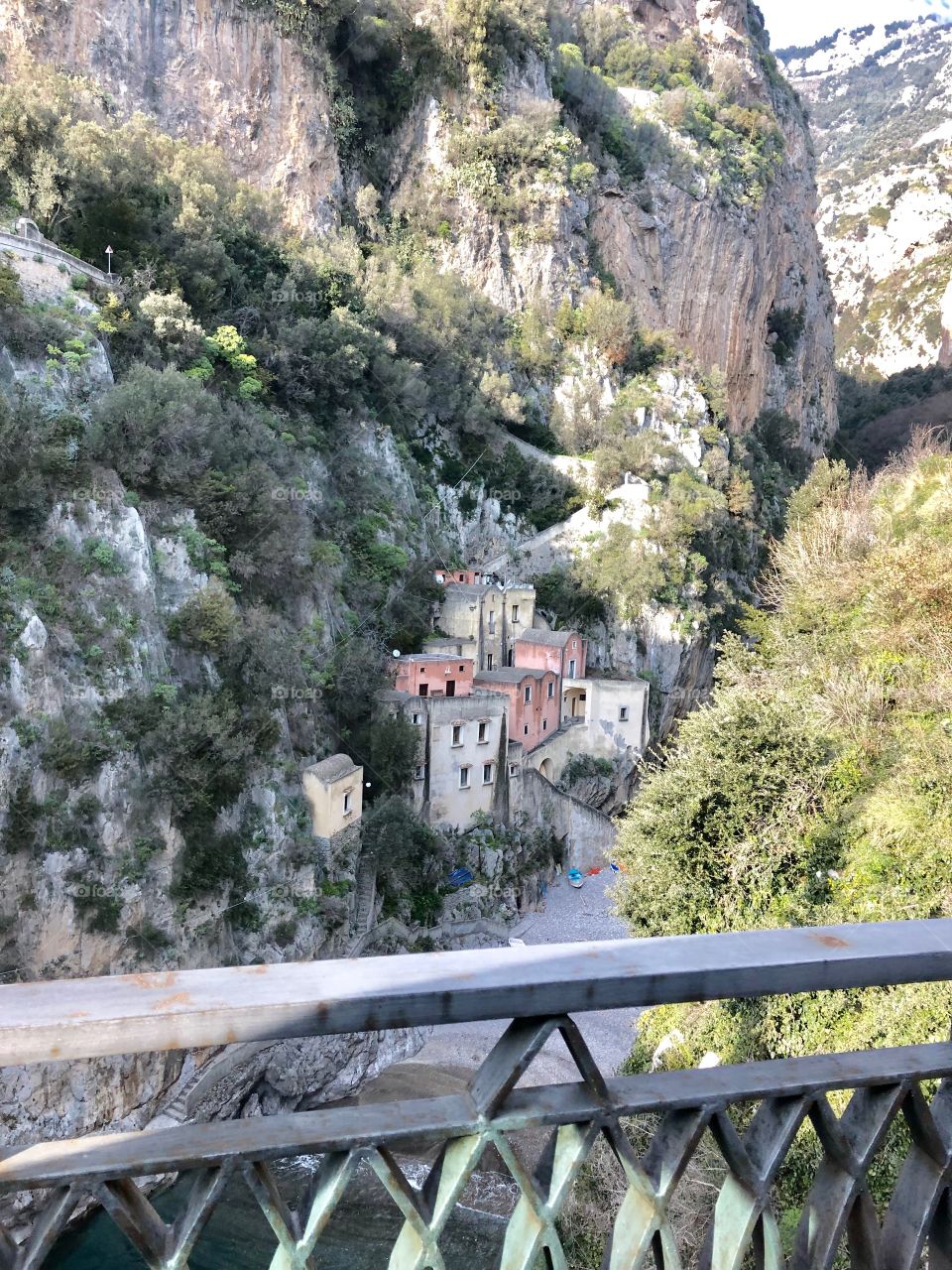 The abandoned village of Furore Italy 