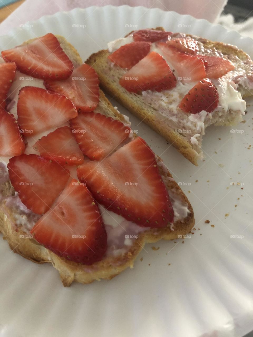 Scrumptious Strawberry toast