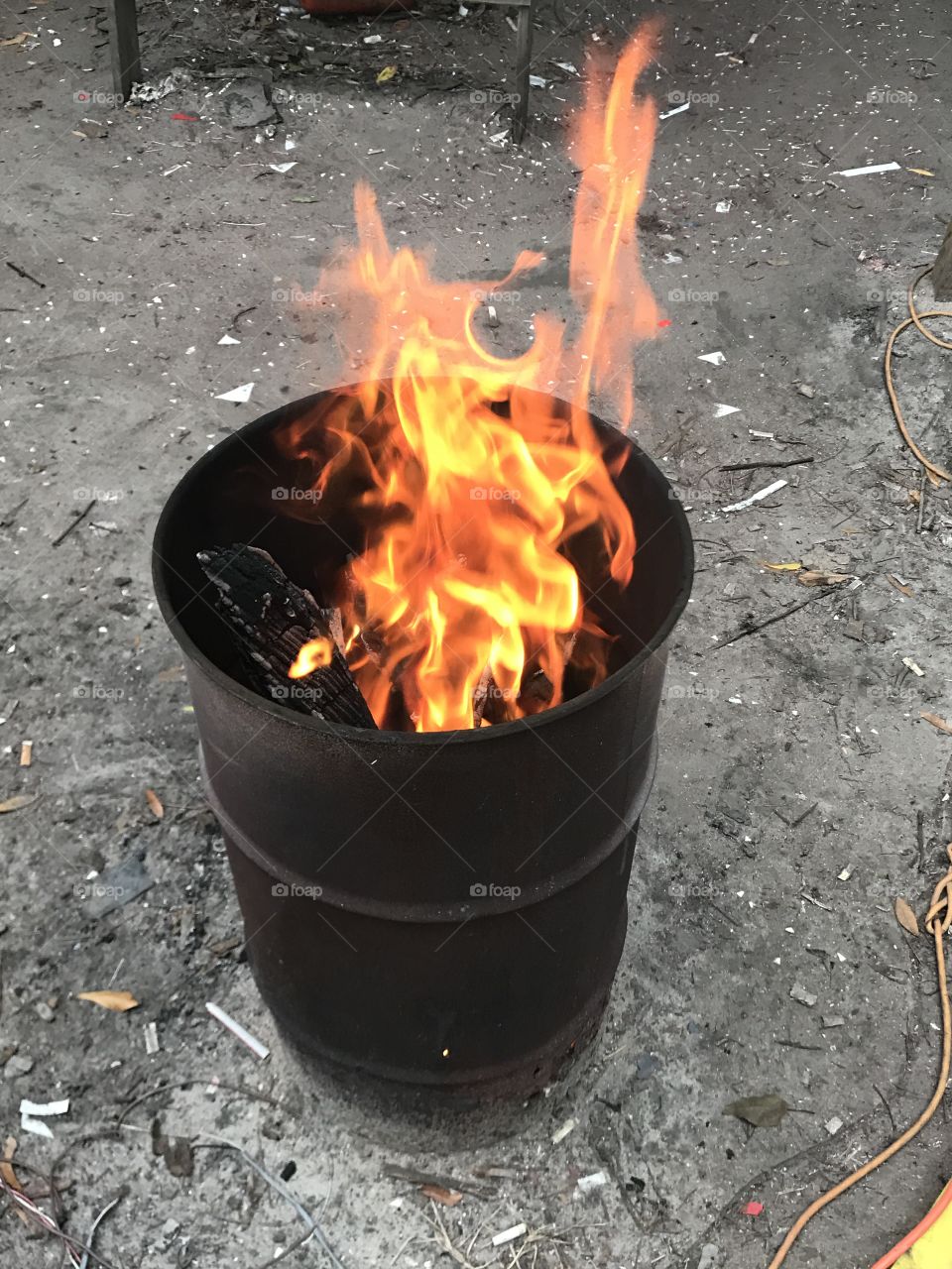 Burn barrel 