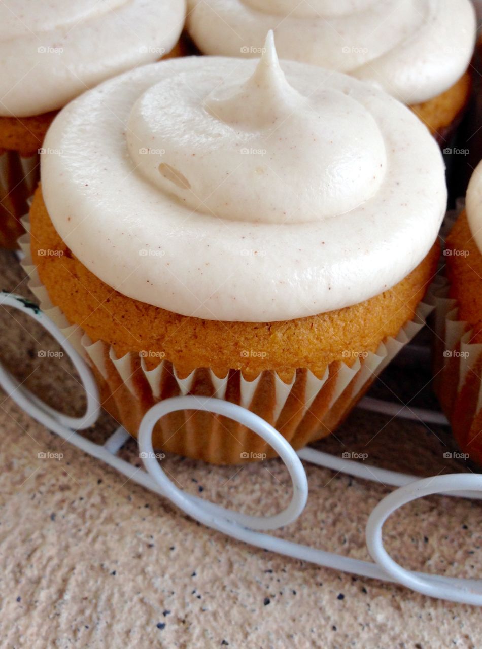 Pumpkin cupcakes
