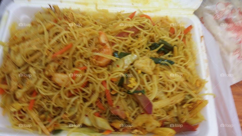Singapore noodles- my favourite!