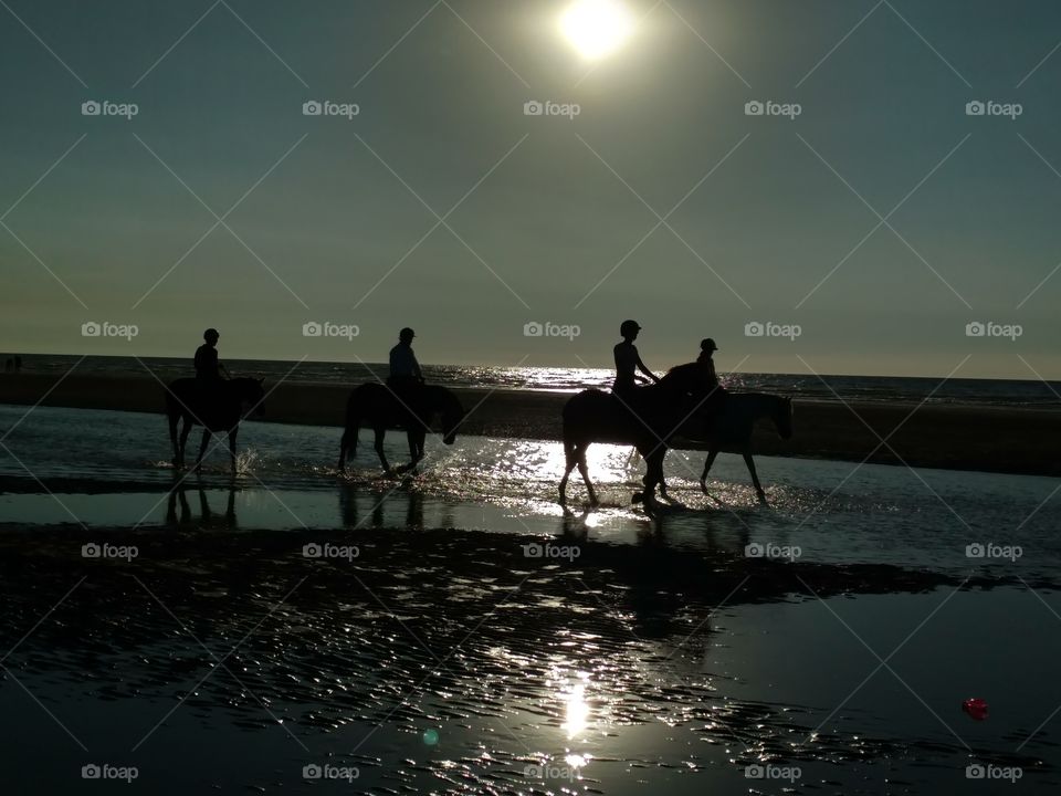 promenade sur la plage