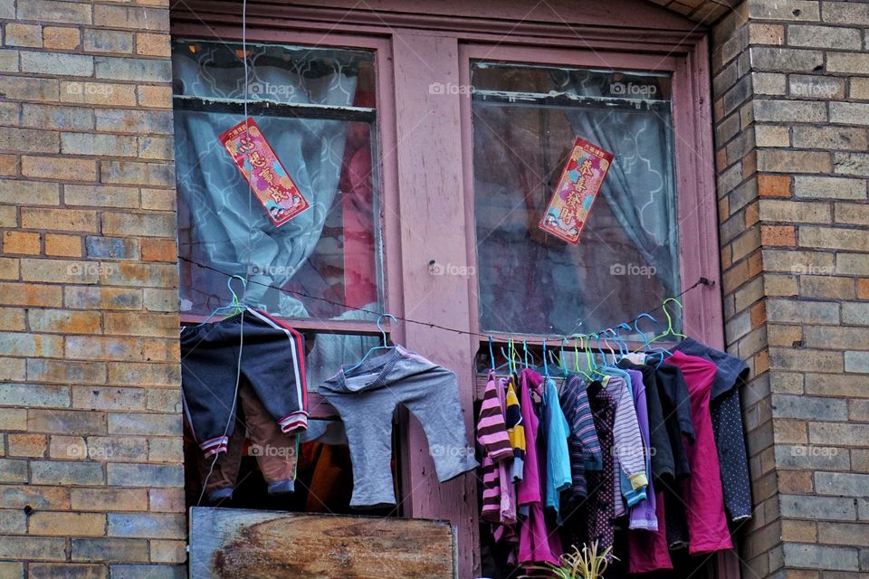 Colorful laundry