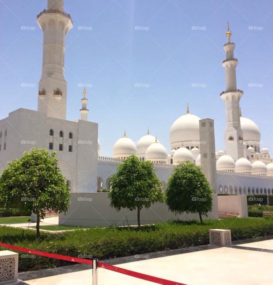 Sheikh Zayed Mosque. 