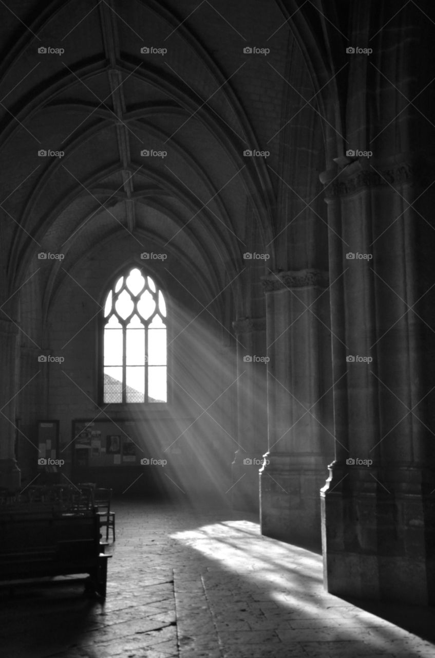 Holy light from window 