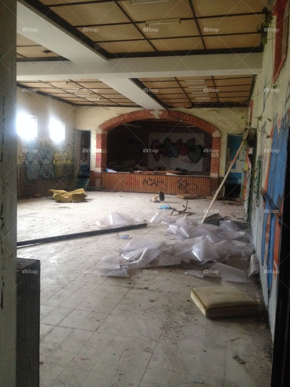 Calamity, Abandoned, Indoors, Room, Offense