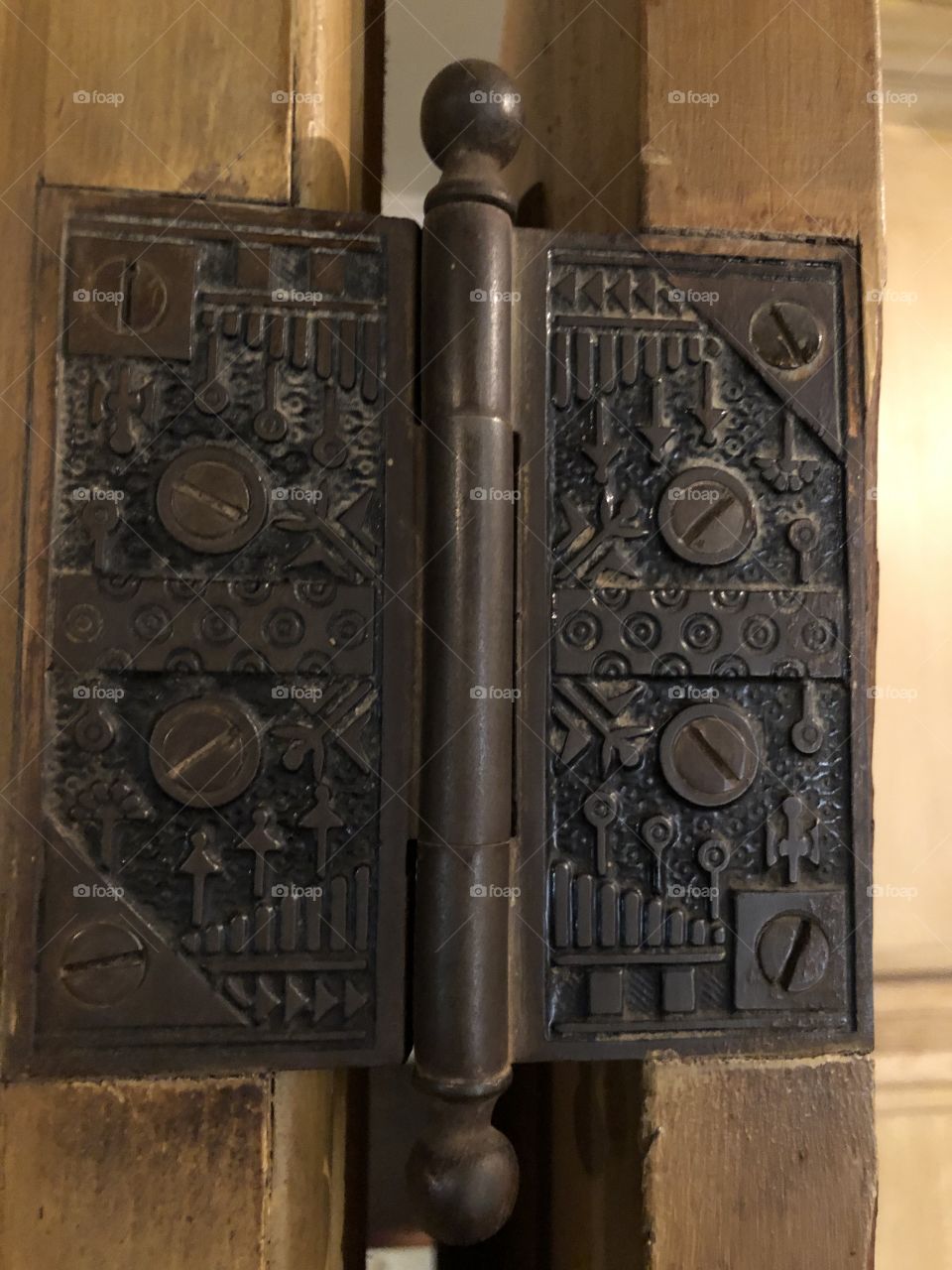Door Hinge in Winchester House