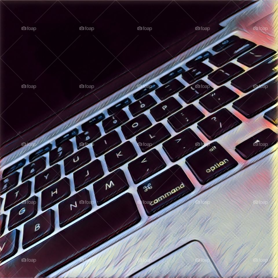 MacBook Pro keyboard Love ❤️ 
