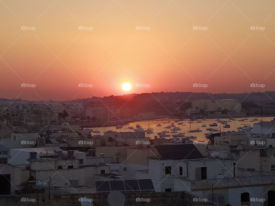 sunset Birzebbuga