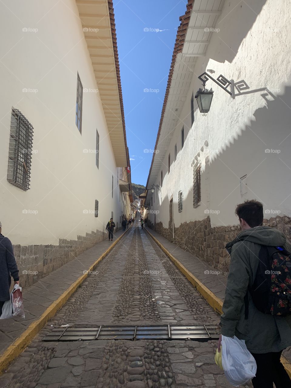 Calle de la ciudad del Cuzco
