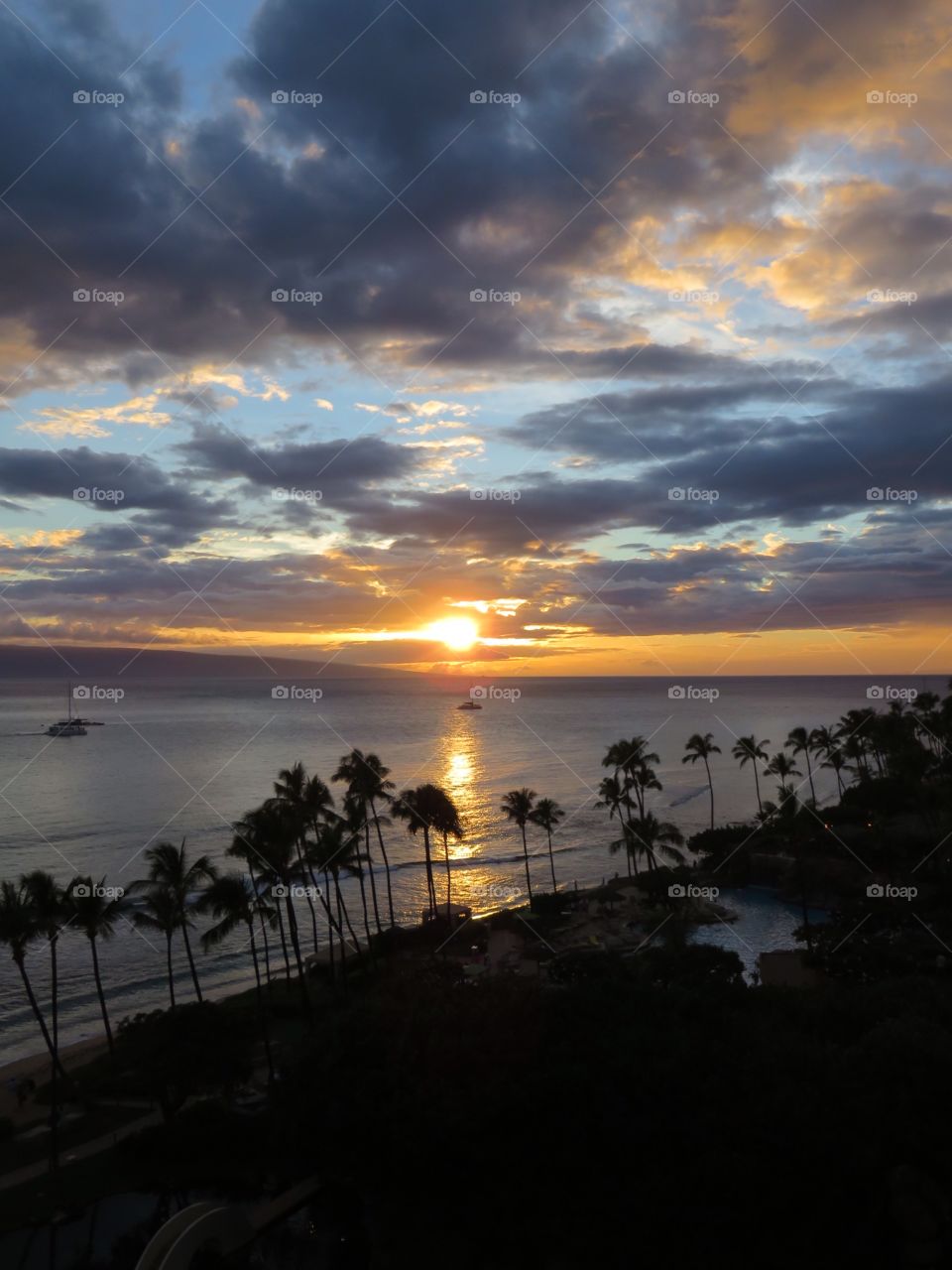 Hawaiian sunset