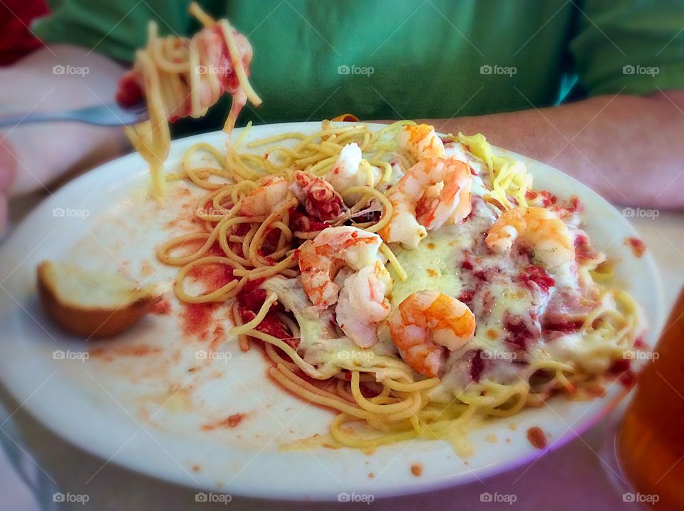 Shrimp Parmesan 