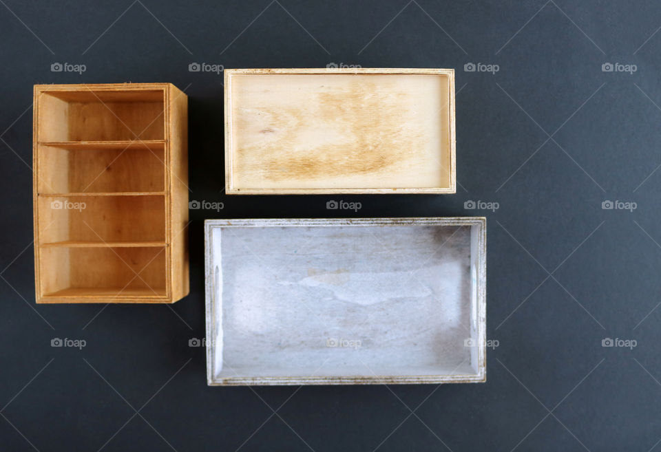 Rectangular Wooden Boxes
