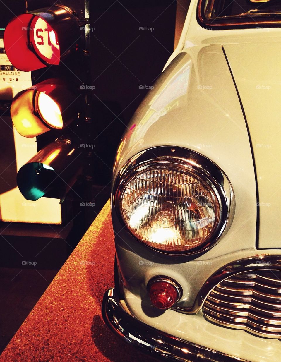 car england mini headlight by hannahdagogo