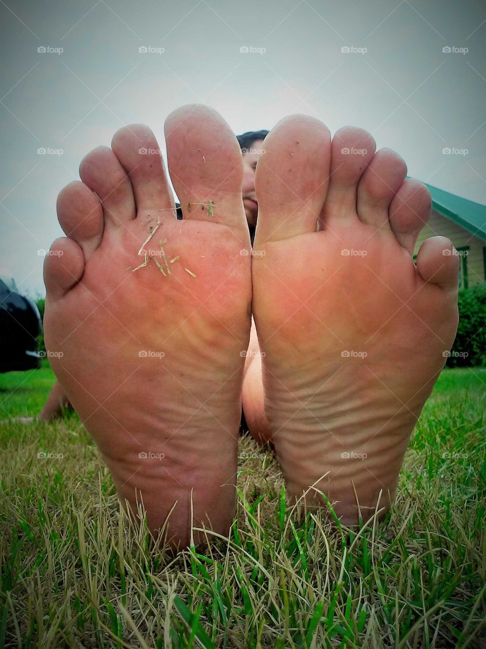 foot soles relaxing