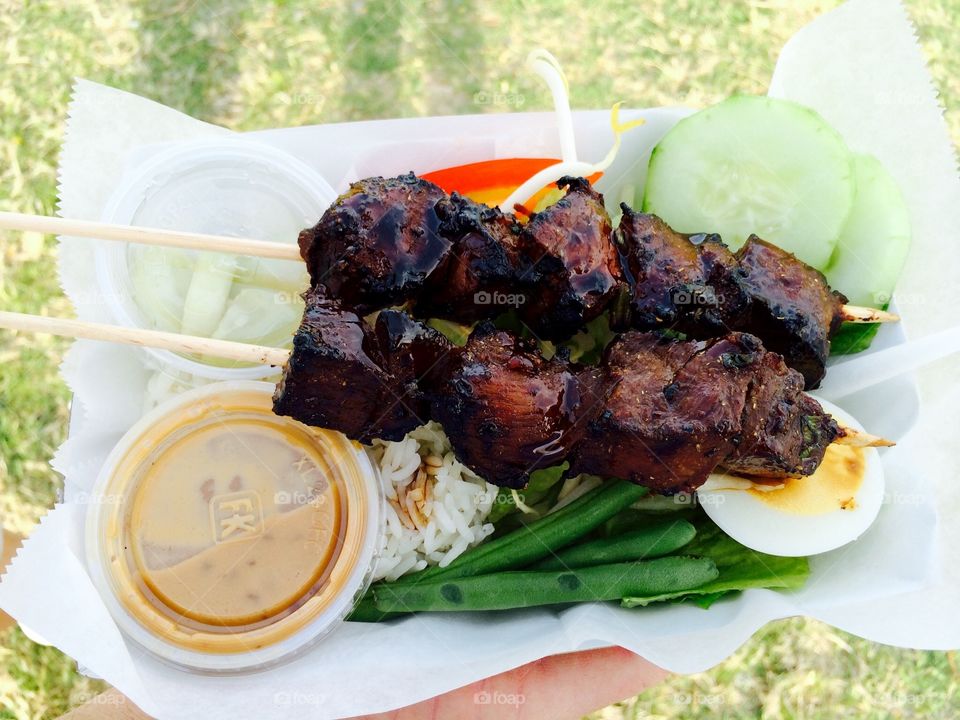 Beef Satay Skewers