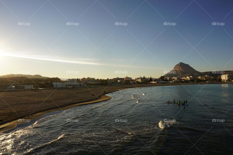 Beach#view#mountain#sand