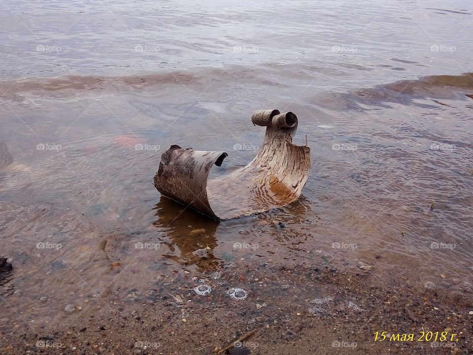 река.береста.вода.рыбалка.кораблик.
