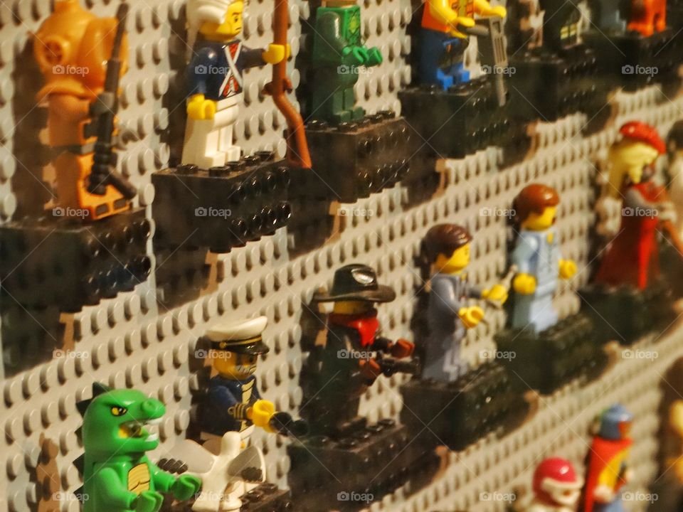 Lego Minifigures. Collection Of Lego Minifigures
