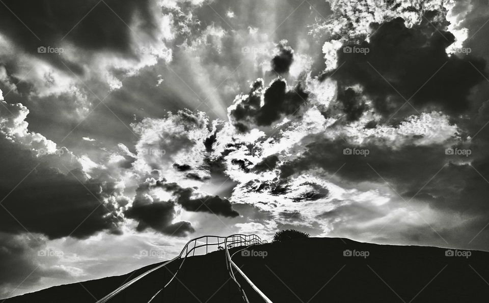 Nature photography - Cloud - BW