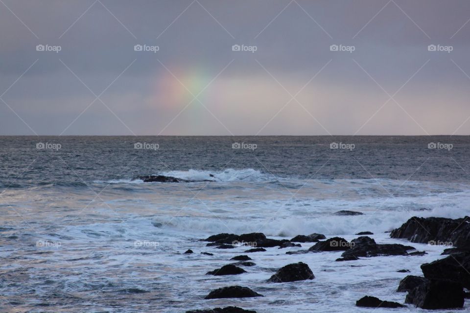 Irish Rainbow over the Coast