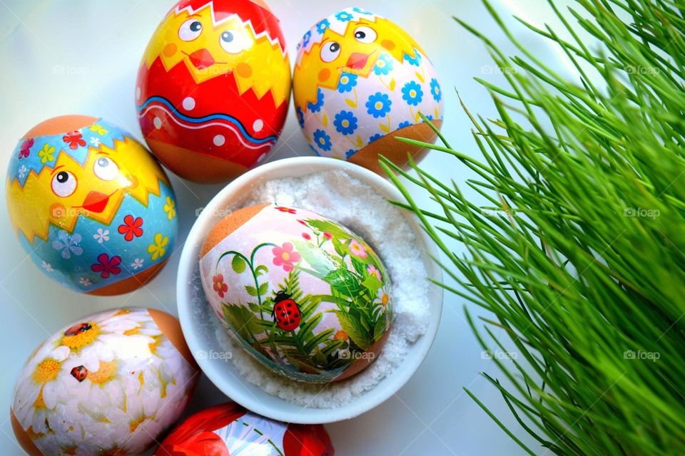 Easter eggs spring holiday, traditions