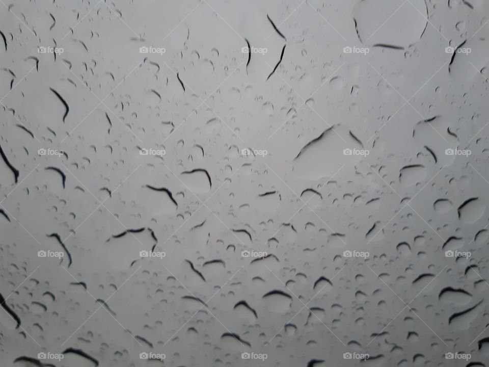 rainy mood, wet glass