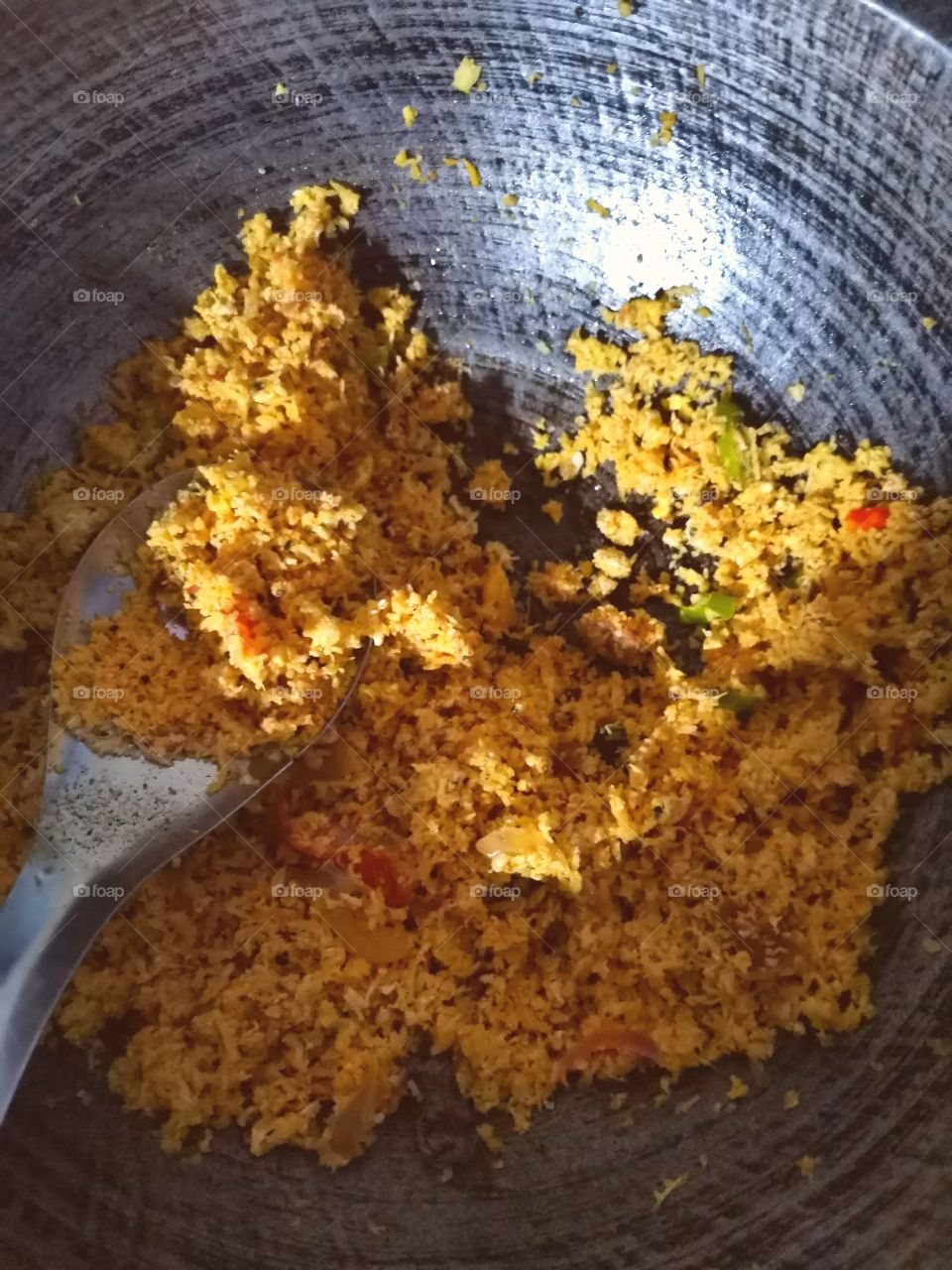 Pol sambola(  chili,salt,coconut,onion,Garlic )