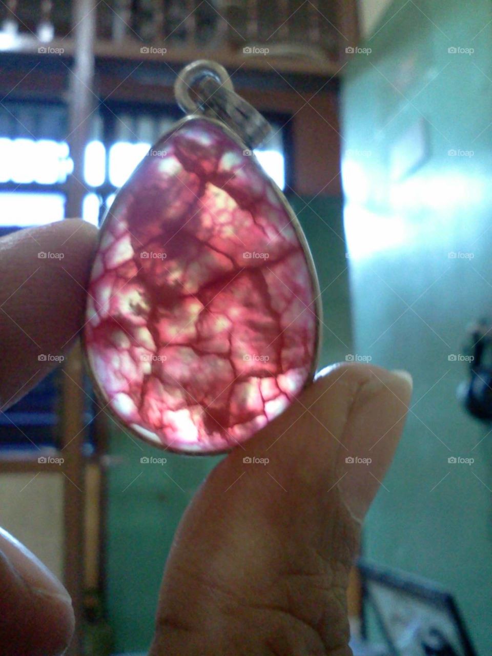 liontin turquoise. from jerusalem