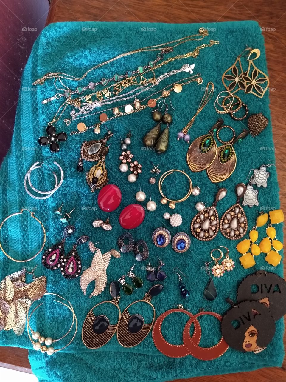 bem vindo foap: brincos