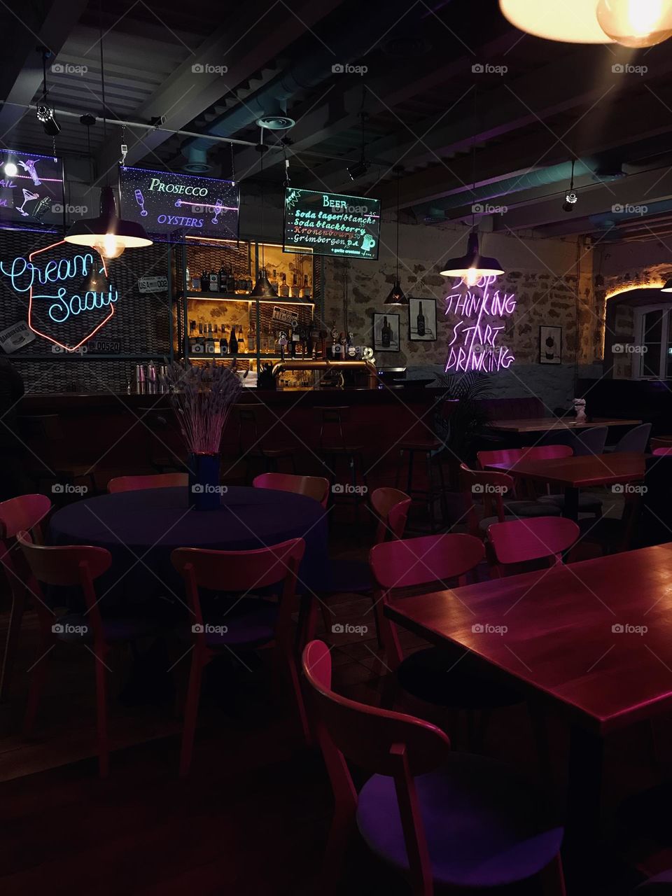 neon cafe