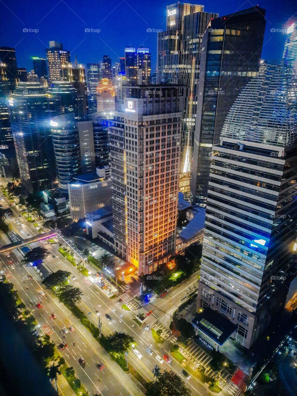 jakarta nightscape