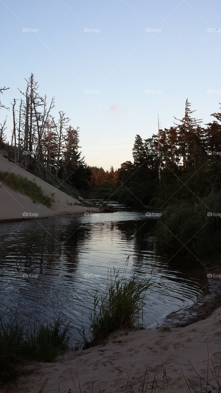 Ten Mile Creek at the Sand Dunes 