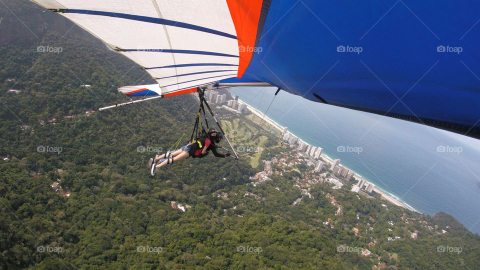 Hand Glider in Rio de Janeiro