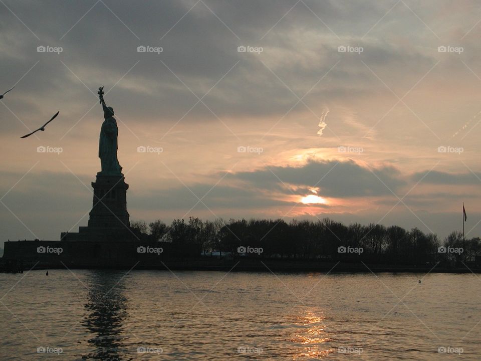 Liberty at Dusk