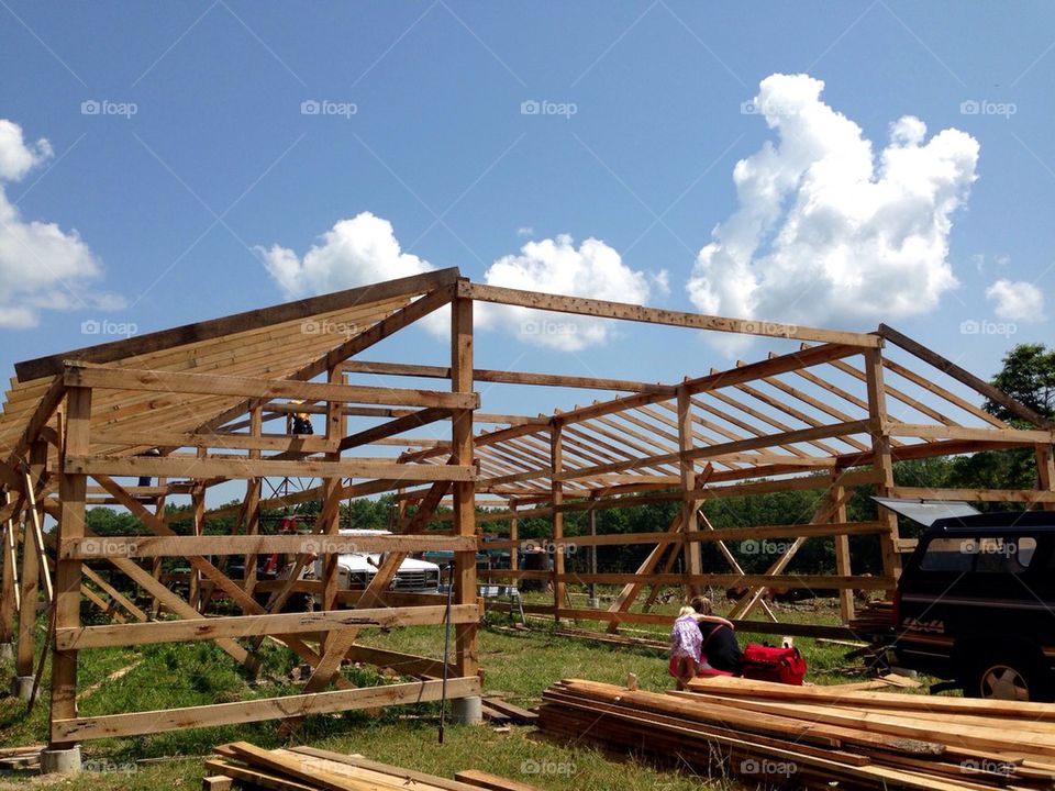 Building a barn