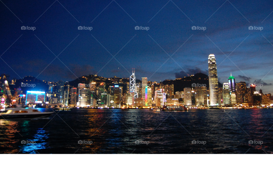 breathtaking view of hong kong.