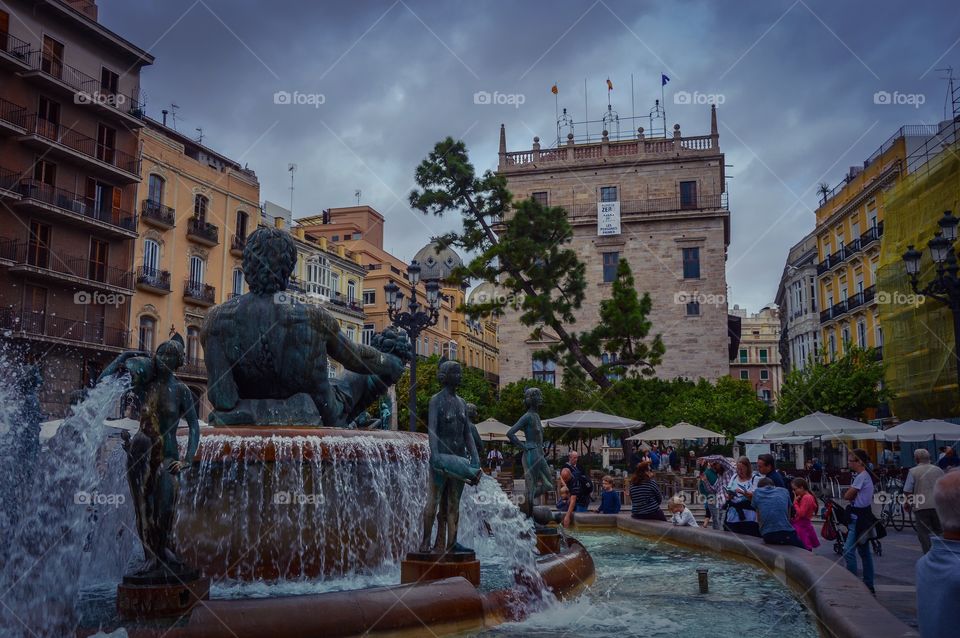 Plaza de la Virgen (Valencia - Spain)