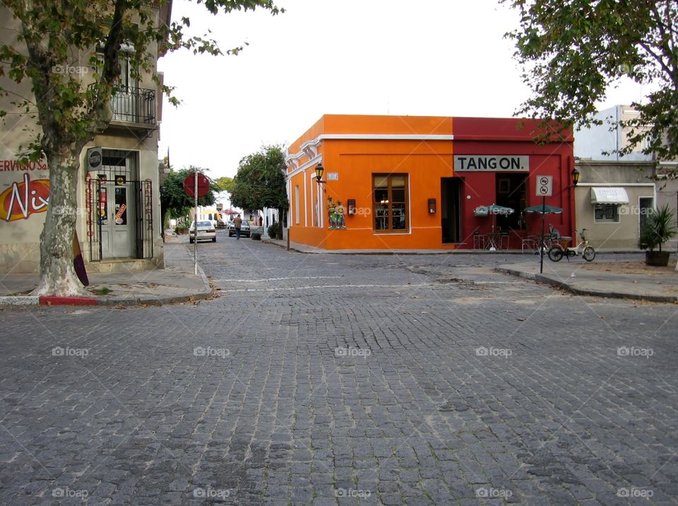 Colonia del Sacramento . Intersection 