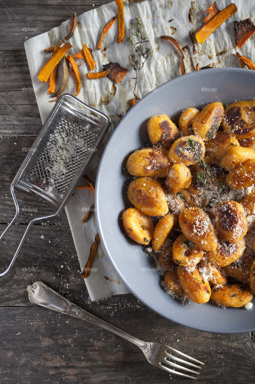 pumpkin dumplings italian gnocchi